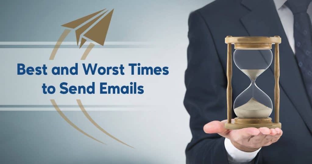 General Advice for Best and Worst Times to Send Emails